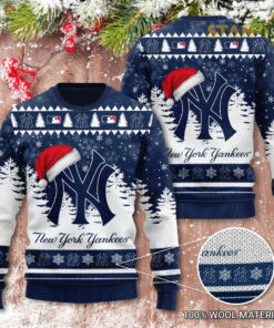 New York Yankees 3D Ugly Christmas Sweater 2022