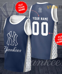 New York Yankees basketball jersey 01