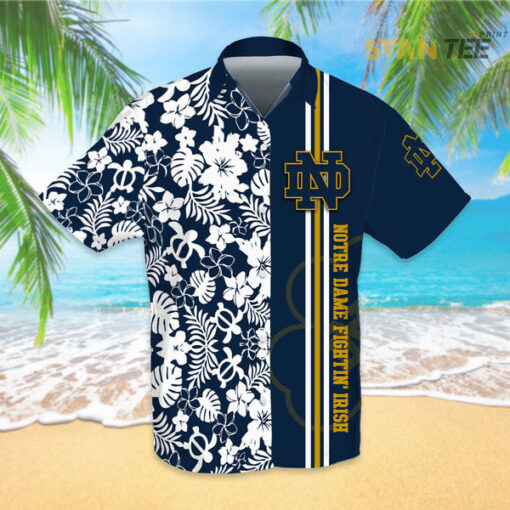 Notre Dame Fighting Irish 3D Hawaiian Shirt