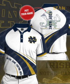 Notre Dame Fighting Irish 3D Polo 01