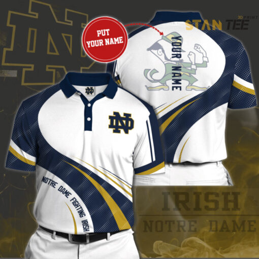 Notre Dame Fighting Irish 3D Polo 01