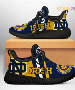 Notre Dame Fighting Irish Yeezy Shoes 01