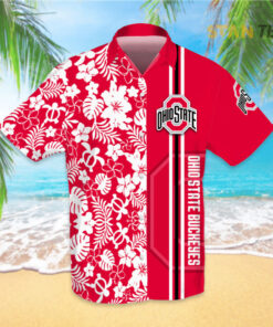 Ohio State Buckeyes 3D Hawaiian 01