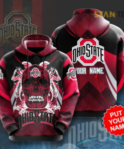 Ohio State Buckeyes 3D Hoodie 01