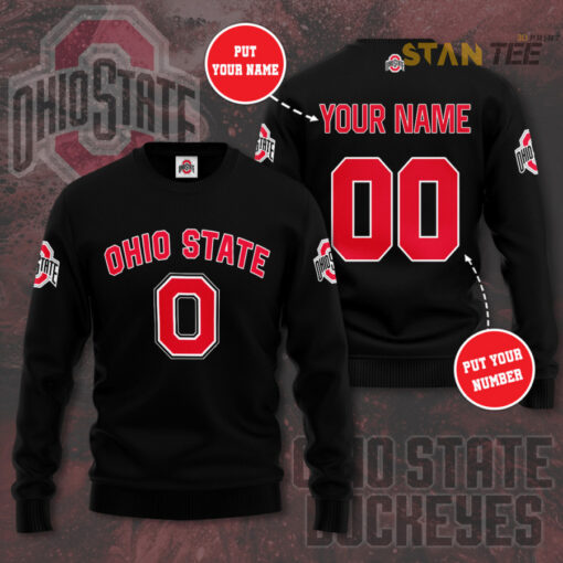 Ohio State Buckeyes 3D Sweatshirt 01