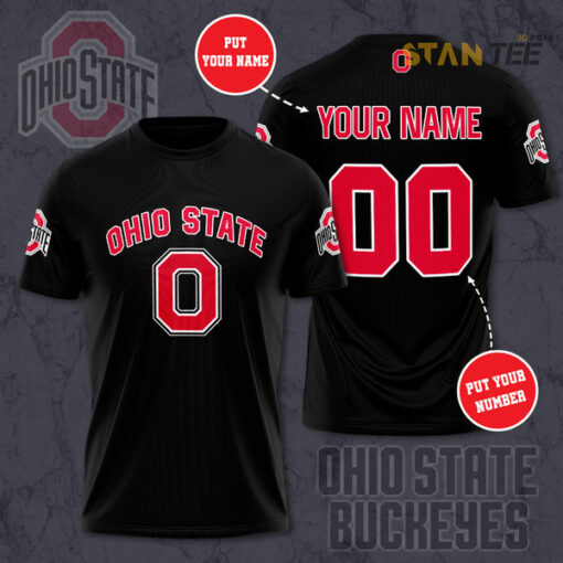 Ohio State Buckeyes 3D T shirt 01