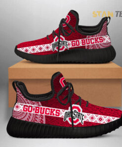 Ohio State Buckeyes Yeezy Shoes 01