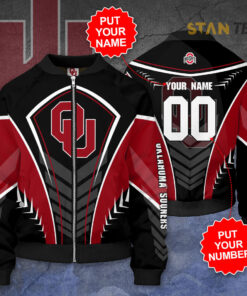 Oklahoma Sooners 3D Bomber Jacket 01