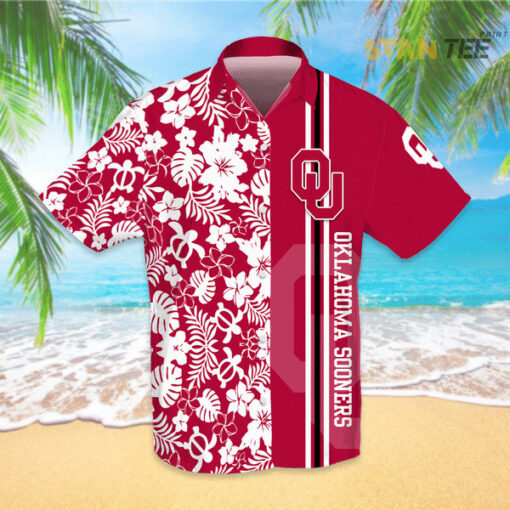 Oklahoma Sooners 3D Hawaiian Shirt