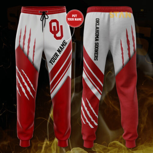 Oklahoma Sooners 3D Sweatpant 01