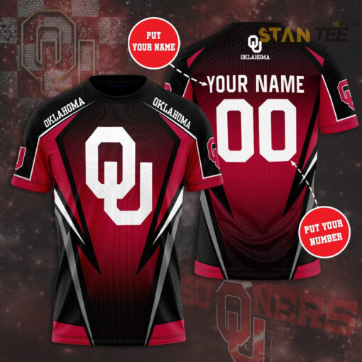 Oklahoma Sooners 3D T shirt 01