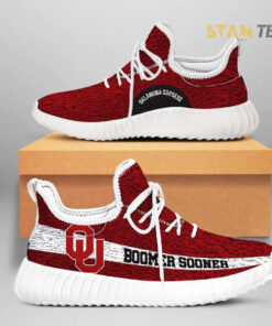 Oklahoma Sooners Yeezy Shoes 01