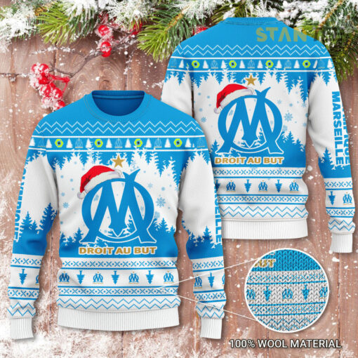 Olympique Marseille 3D Ugly Sweater 2022