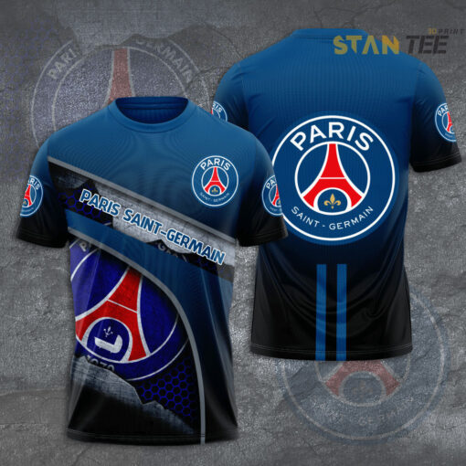 Paris Saint Germain 3D T shirt