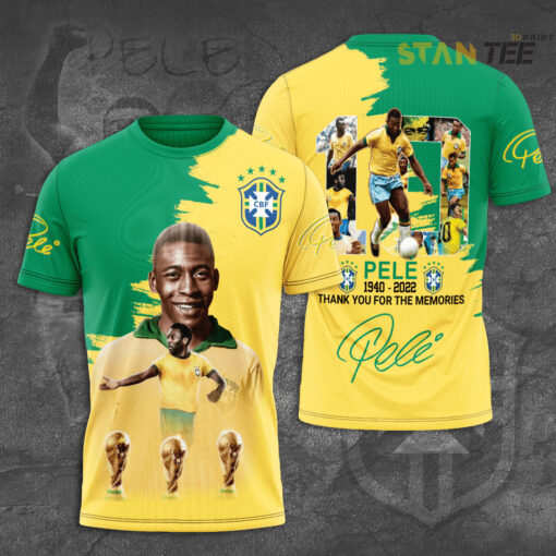 Pele 3D T shirt 01