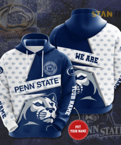 Penn State Nittany Lions 3D Hoodie 01