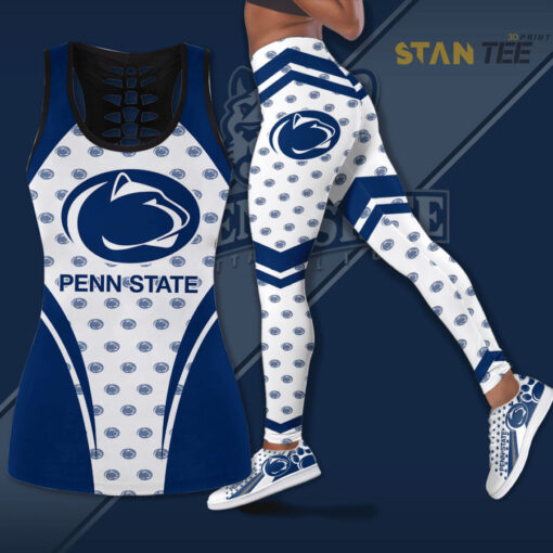 Penn State Nittany Lions Hollow Tank Top Leggings 01