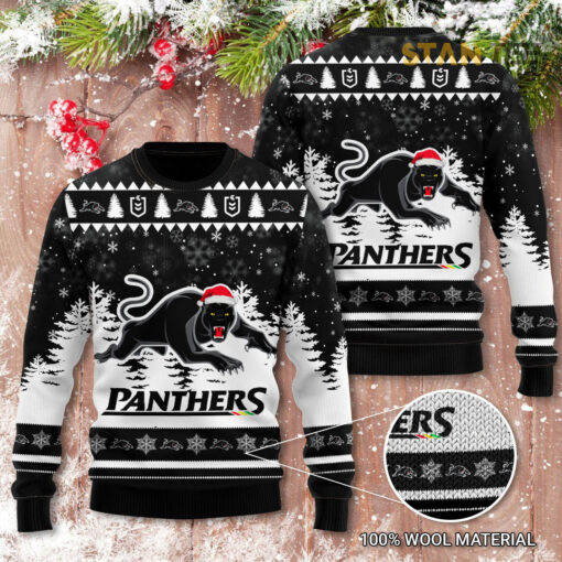 Penrith Panthers 3D Christmas Sweater 2022