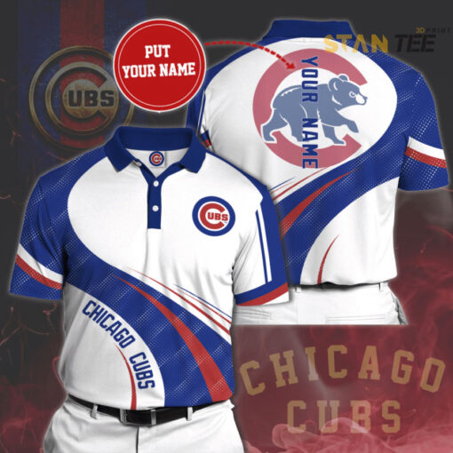 Personalised Chicago Cubs Polo