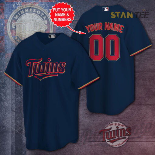 Personalised Minnesota Twins jersey shirt 01