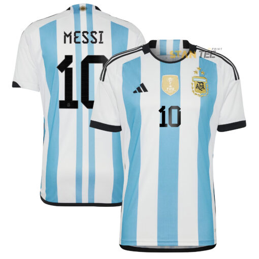 Personalized Argentina National Team Jersey and Shorts Set