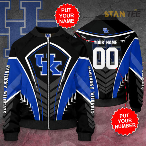 Personalized Kentucky Wildcats Bomber Jacket 01