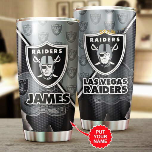 Personalized Las Vegas Raiders Tumbler Cup OVS13623S3