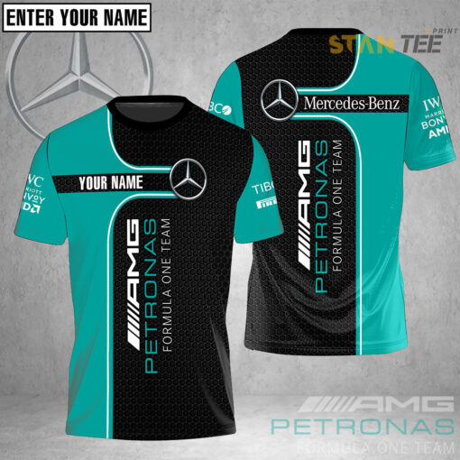 Personalized Petronas F1 T shirt PMERAMGS3