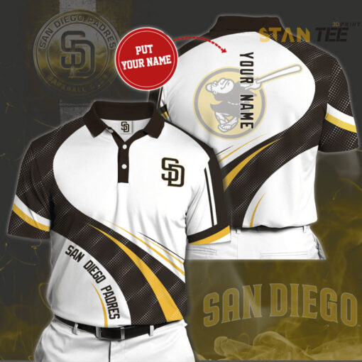 Personalized San Diego Padres polo shirt