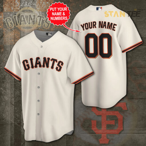 Personalized San Francisco Giants jersey 01