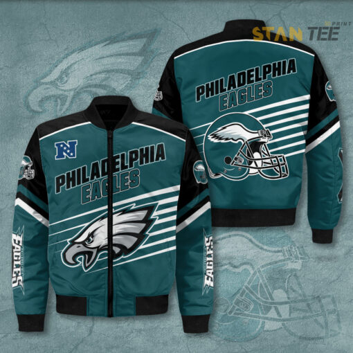 Philadelphia Eagles 3D Bomber Jacket 01