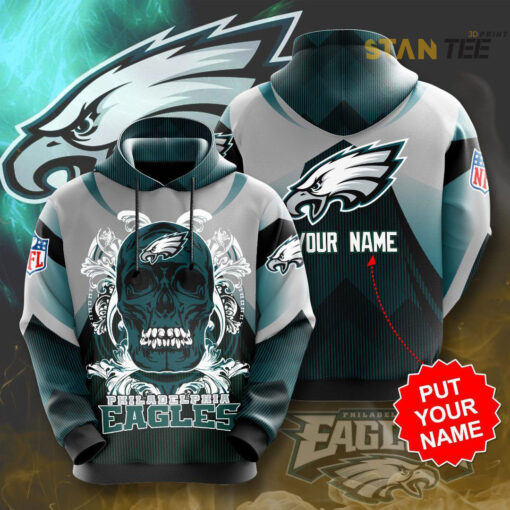 Philadelphia Eagles 3D Hoodie 01