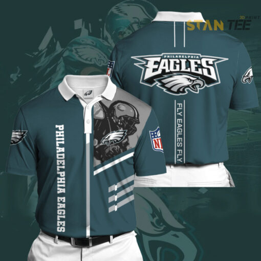 Philadelphia Eagles 3D Polo 01