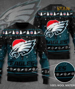 Philadelphia Eagles 3D Ugly Sweater