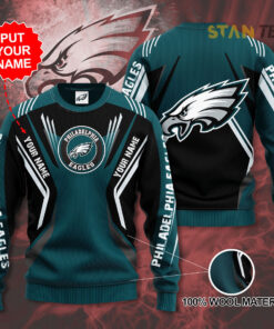 Philadelphia Eagles best designer 3D sweater 01