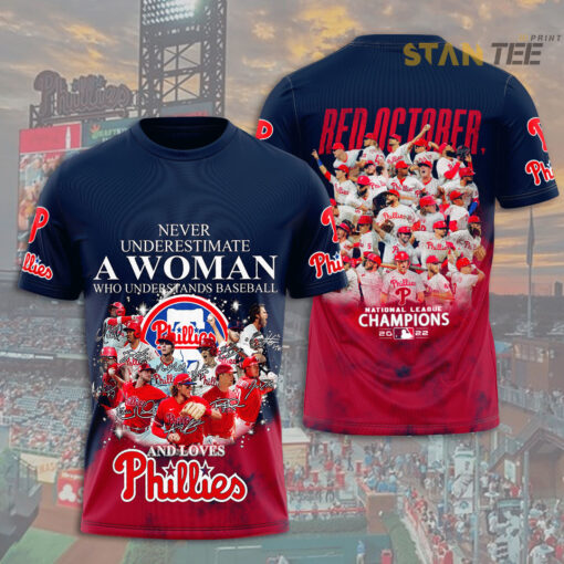 Philadelphia Phillies MLB 3D T shirt