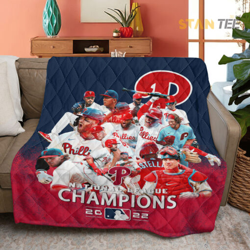 Philadelphia Phillies quilt blanket