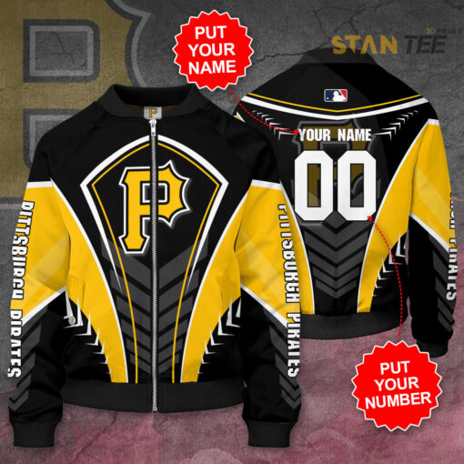 Pittsburgh Pirates Bomber Jacket 01