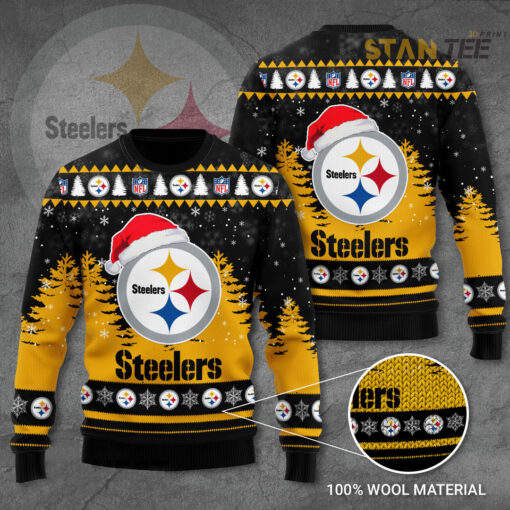 Pittsburgh Steelers 3D Ugly Sweater