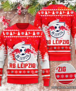 RB Leipzig 3D Christmas Sweater 2022