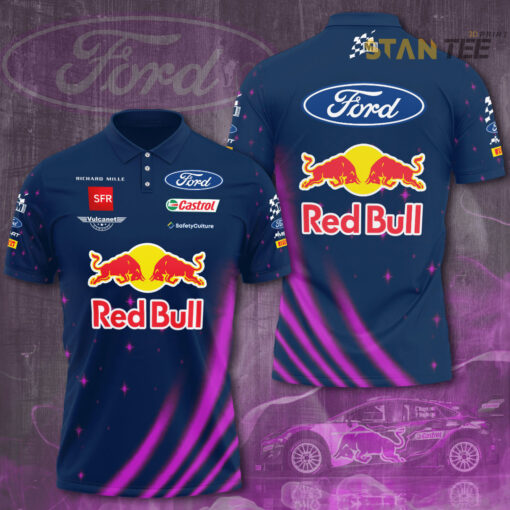 Rally Team M Sport Ford World 3D polo shirt