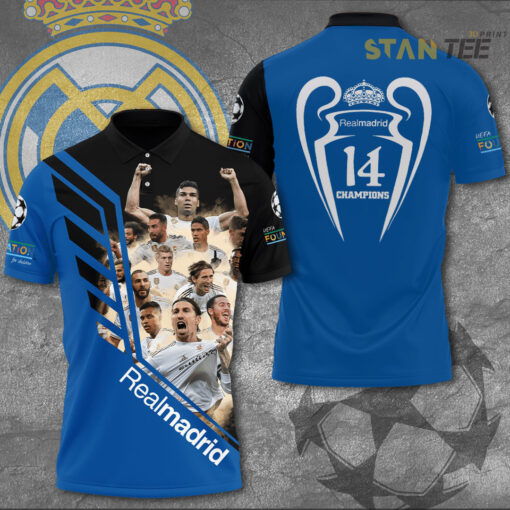 Real Madrid 3D Shirt Ver Polo