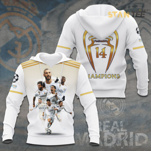 Real Madrid 3D apparel hoodie