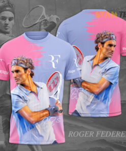 Roger Federer 3D T shirt