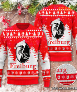 SC Freiburg 3D Christmas Sweater 2022