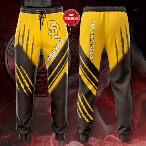 San Diego Padres 3D Sweatpant 02