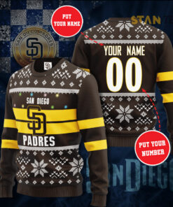 San Diego Padres 3D Sweatshirt 01