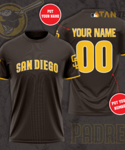 San Diego Padres 3D T shirt 01