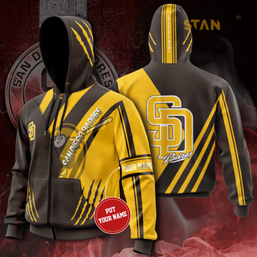 San Diego Padres Zip up Hoodie