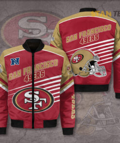 San Francisco 49ers 3D Bomber Jacket 01